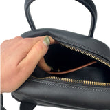 Coach Black Leather Borough Bowling Bag Purse