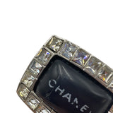 As Is Chanel Vintage Logo Ring Size: 7