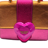 Kate Spade New York Bijou Metallic Mini Top-Handle Bag