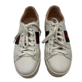 AS IS Gucci Ace Embroidered Trainers Women's Size 36 = US 6