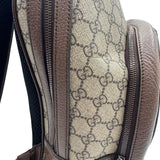 Gucci Tan Coated Canvas Medium Ophidia Unisex Backpack