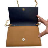Tory Burch Saffiano Wallet on Chain