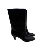 Fendi Karligraphy Leather Boots Women's Size 37 ~ US 7