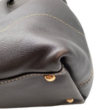 Salvatore Ferragamo Gancio Leather Top Handle With Crossbody Strap