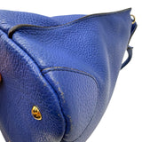 AS IS MCM First Lady Top Handle Leather Bag