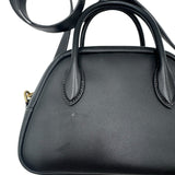 Coach Black Leather Borough Bowling Bag Purse