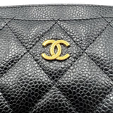 Chanel Caviar Quilted Leather Card Holder