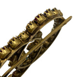 Vintage Gucci Crystal Hair Clip