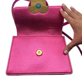 Kate Spade New York Bijou Metallic Mini Top-Handle Bag