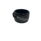 Y2K Christian Dior Resin Houndstooth Bangle