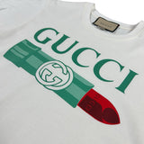 Gucci lipstick print cotton t-shirt Unisex XXS