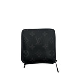 Louis Vuitton Zippy Compact Monogram Eclipse Noir Wallet