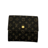 Louis Vuitton Mini Lin Canvas Elise Wallet