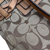 AS IS Vintage Coach Hampton Braided Carryall Bag
