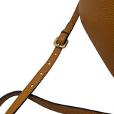 Prada Camel Double Zip Vitello Daino Leather Camera Bag Purse