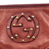 As Is Gucci Half Moon Key Pouch