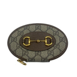 Gucci GG Supreme Horsebit 1955 Zipcoin Purse