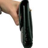 NWT Chanel Classic Embossed Crocodile Small Trifold Flap Wallet