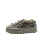 Gucci Tennis 1977 GG Crystal Low Sneakers in Women's size 37/ US 7