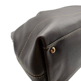 Salvatore Ferragamo Gancio Leather Top Handle With Crossbody Strap