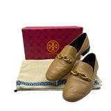 Tory Burch Tan Jessa Goat Leather Loafer Shoe Size 7 Women's Shoes