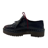 Burberry Two Toned Brogue Leather Bisset Loafers Women's Size 40 ~ US 10