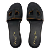 Christian Dior D-Club Slide Sandals Women's 37 = US 7