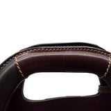 Salvatore Ferragamo Gancio Leather Top Handle With Crossbody Strap