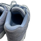 Off-White Out Of Office Sneakers in Dusty Blue Suede Men's US size 11