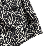 Burberry Black and White Leopard Nylon Size XL Men's Bottoms