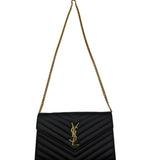 Saint Laurent Large Wallet On Chain Crossbody
