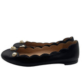 AS IS Gucci Willow Scalloped Flats Women's Size 37.5 ~ US 7.5