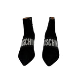 Moschino Couture Suede Ankle Boots Women's 37 US 7