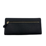 Coach Black Leather Wyn Soft Wallet
