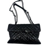 Kurt Geiger Black Patent Leather "The Brixton" Purse