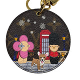Louis Vuitton Monogram Christmas Keychain