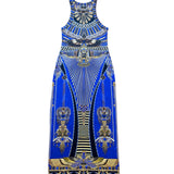 Camilla My Fair Pharaoh Jersey Tank Maxi Dress Women's Size S