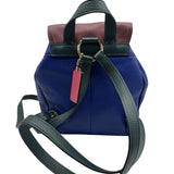 Coach Pennie 22 Colorblock Leather Mini Backpack