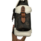 Coach Brown Hitch 13  Backpack