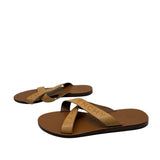 GIVENCHY Leather Flat Slide Sandals Women's 39.5 = US 9.5