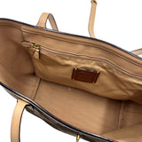 Coach Tan Floral City Tote Purse