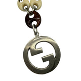 Vintage GUCCI Italy Large Emblem Necklace