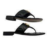 Gucci Marmont Thong Sandals Women's Size 38.5 ~ US 8.5 Women's Shoes