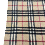 AS IS Burberry Nova Check Cashmere Scarf