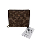 Coach Snap Wallet In Signature Chenille