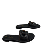 Christian Dior D-Club Slide Sandals Women's 37 = US 7
