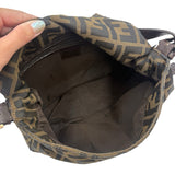 AS IS Fendi Zucca Mamma Tote Shoulder Bag