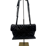 Kurt Geiger Black Patent Leather "The Brixton" Purse