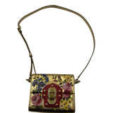 Dolce & Gabbana Metallic Floral Mini Lucia