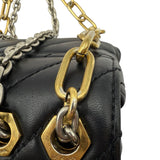 AS IS Off White Jackhammer Quilted Leather Shoulder Bag